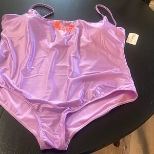 Disney Purple One Piece Swimsuit with Orange Accent
